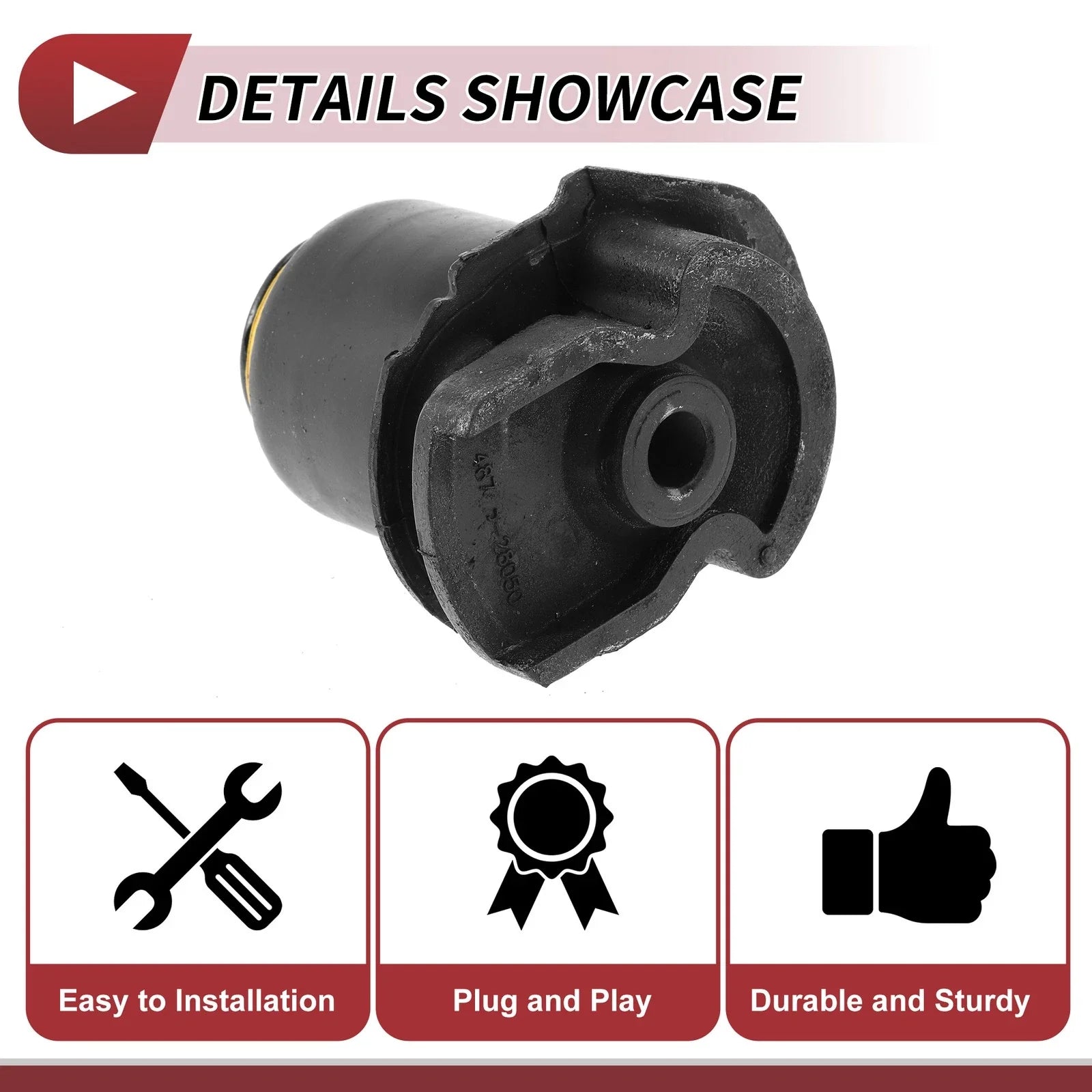 Rear Crossmember Axle Beam Bushing for Toyota Sienna (2004-2020)