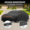 Mercedes-Benz C-Klasse 2014-2023 with Zipper Waterproof PEVA Car Cover