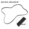 Mercedes-Benz C230 Rubber V-Ribbed Serpentine Belt 6PK2401 (2006-2007)