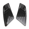Car Carbon Fiber Look Hood Scoop Air Vent Covers