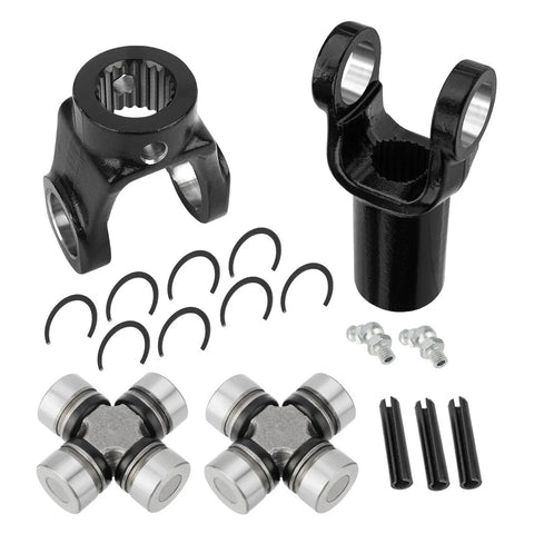 Polaris Ranger 800 2 x Front Prop Shaft Yoke & U-Joint (2-Side) (2010–2017)