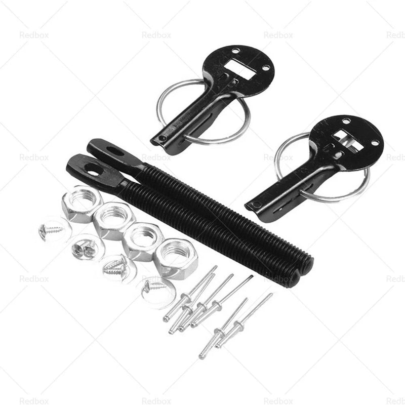 Universal Cars Racing Mount Bonnet Hood Lock Latch Pins