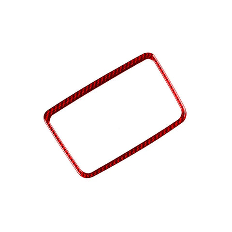Ford Ranger Carbon Fiber Dashboard Storage Box Cover Trim (2019-2022)