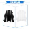 Honda Accord Sedan 6 x Pillar Post Window Trim Covers (2008-2012)