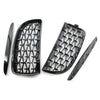 BMW 3 Series E90 E91 Front Kidney Dual Slat Grille (2005-2008)