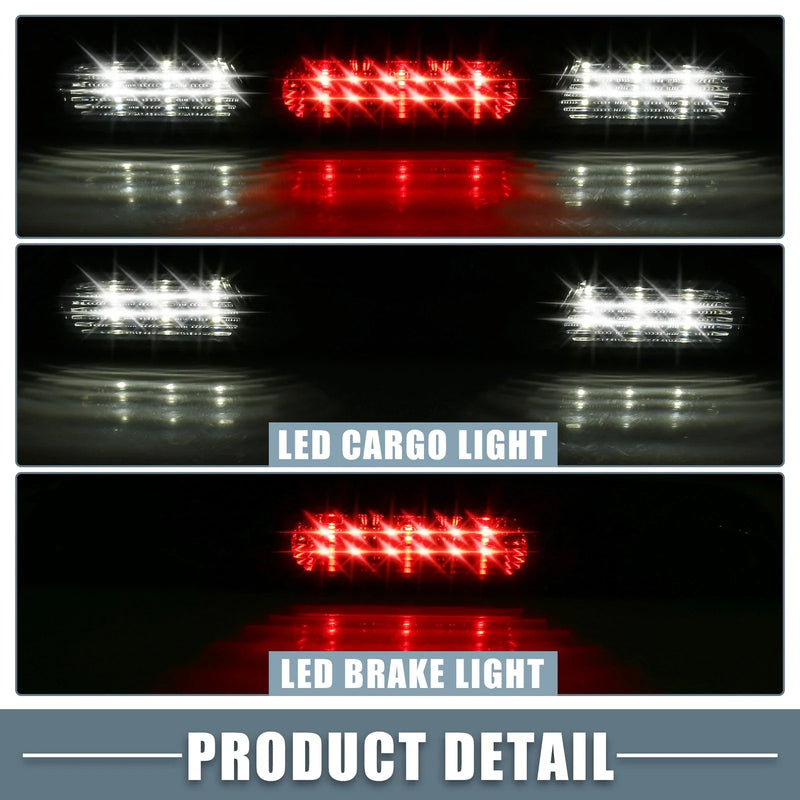 Ford F150 Black Housing Smoked Lens High Mount Stop Light (2015-2023)