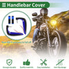 Motorcycle Hand Grips Cover Kit / Handlebar Diamond Rubber