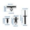 Jeep Wrangler 120 Pcs Retainer Fastener Clips (No Year Specified)