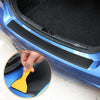 Car Carbon Fiber Rear Bumper Corner Trim Protector Sticker