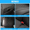 Ford F-150 Crew Cab 2009-2023 Black 5 x Pcs Front Rear Seat Covers