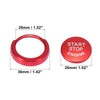 BMW 1 2 3 4 Series X1 X2 Red Engine Start Stop Button Cap Ring (2011-2023)
