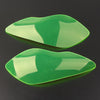 Kawasaki ZX-636R ZX-6R Green Headlight Guard Lens Cover (2009-2018)
