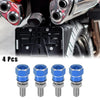 Motorcycle Bolts Screws 4pcs Universal Motorcycle License Plate Frame