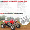 Honda FL400R Foreman FourTrax Rancher Recon TRX250 Front Axle Castle Nut