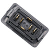 Car 1x Car Power Switch Button With Green Light 6-Pin 12/24V&20A&ON/OFF