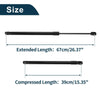 BMW Z4 E85 Convertible Front Hood Lift Supports Struts