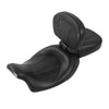 Harley Street Road Glide Black Driver Passenger Seats & Rider Pad (09-23)