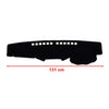 Dashboard Mat Console Pad Cover BK Fits Toyota Hilux Vigo KUN26 SR5 2011-15 D06