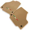 Ferrari 488 Spider IT Edition Beige Floor Mats (2015-2023)