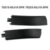Suzuki Grand Vitara Front End Cap Roof Rack Rail Black