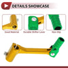 Bosuer Cheetah Shifter Lever / Folding / Gold Tone Green