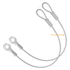 Polaris Ranger 400 500 570 800 EV 2 x Tailgate Cable