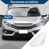 Mercedes-Benz Front Right Headlight Lens Cover (2006-2011)