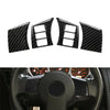 Nissan 350Z 4Pcs Carbon Fiber Steering Wheel Panel Covers (2006-2009)