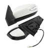 Nissan Sentra (2016-2019) Manual Folding White Left Side Door Mirror