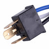 Car H4 Ceramic Headlight Harness Socket Connector Adaptor