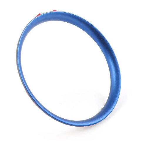 VW Passat B8 Interior Central Console Clock Frame Ring Trim Blue 2016-2019