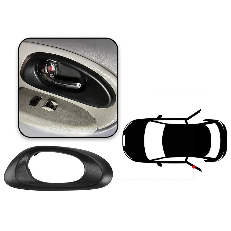 Chevrolet Trailblazer Rear Left Interior Door Handle Trim (2002-2009)