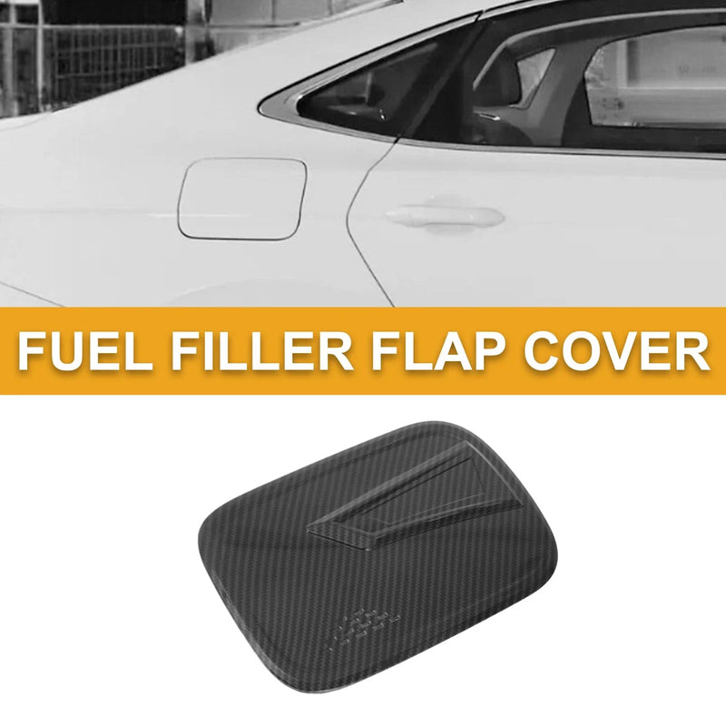 Honda CR-V 2017-2022 Carbon Fiber Black ABS Fuel Tank Door Cap