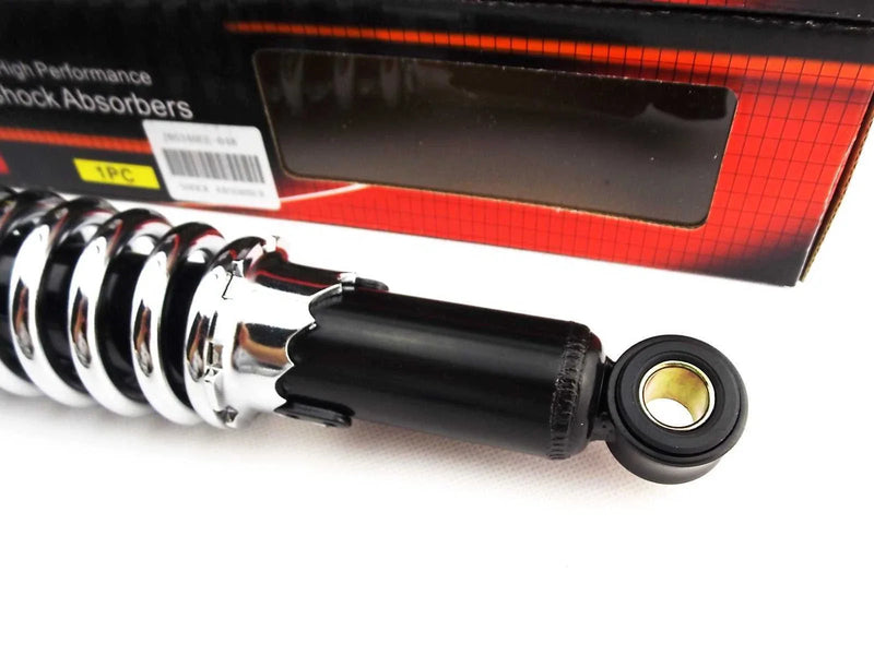 Yamaha VMAX 1200 340mm JBS Black/Chrome Rear Shock Absorbers (1990-2003)