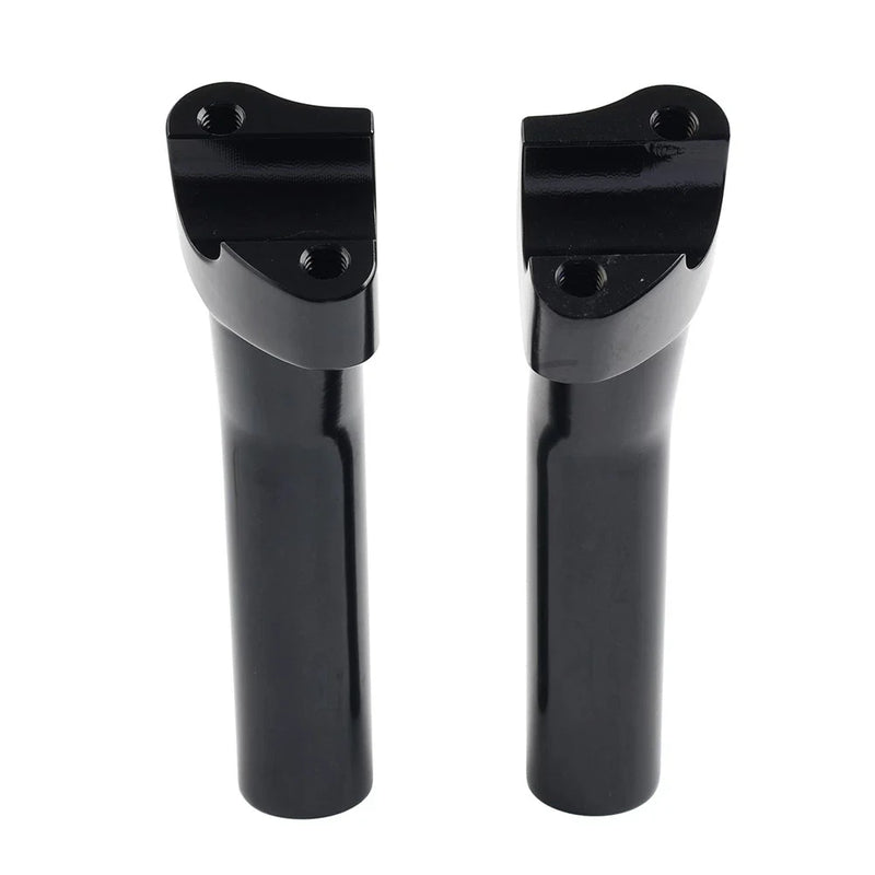Harley Dyna Softail Sportster 5.5" CNC Pullback Handlebar Risers (2004-2023)