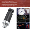 Chevy Oil Pressure Sensor Plastic Metal Black Silver Tone