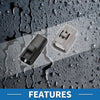 Toyota / Lexus / Scion 2 x 2-Pin Electrical Wire Connector Plug