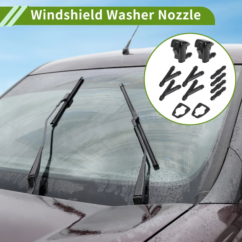 GMC Windshield Washer Nozzle with Hose Connector