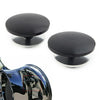 Harley Street Glide Trike FLHXXX Black Inner Fairing Mirror Plugs (2010-2023)