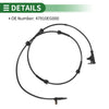 Infiniti M35 M45 2x ABS Wheel Speed Sensor Front Left & Right (2006 - 2010)
