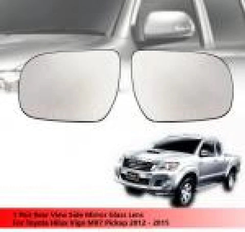 Toyota Hilux MK7 2 x Rear View Mirror Glass Lens (2012-2015)