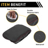 GMC Canyon Microfiber Leather Anti-Scratch Black Console Lid Armrest Cover