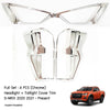 Isuzu D-Max RG01 Chrome Headlight Taillight Cover Trim (2020-2021)