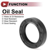 Rotary Shaft Seal / 5 Pcs / Oil Seal Nitrile 70 Durometer Rubber 32x47x10mm Black