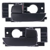 Hyundai Accent Set of 2 Black Inner Door Handles (2005-2009)