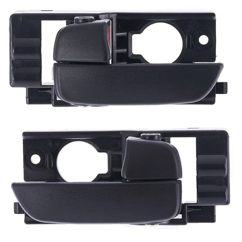 Hyundai Accent Set of 2 Black Inner Door Handles (2005-2009)