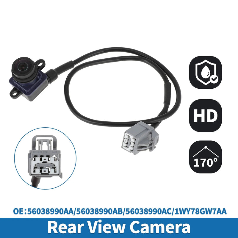 Dodge Dart Rear View Park Assist Backup Camera (2013 - 2016)