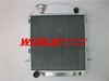 Ford Model T-Bucket 44mm Aluminum Radiator (1924-1927)