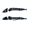 Hyundai Elantra (2011-2015) Black Front Outer Door Handle Set of 2