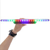Car Safety with Eco Friendly Solar Power RGB Illuminated Light Bar
